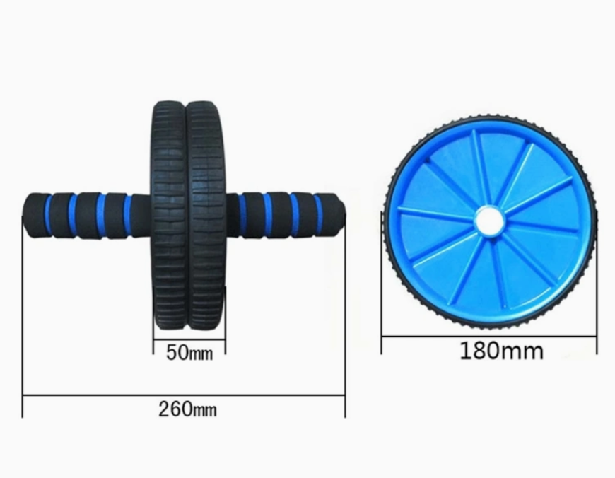 Équipement de musculation, roue d'entraînement abdominale, Kit de rouleaux musculaires, accessoire de Fitness