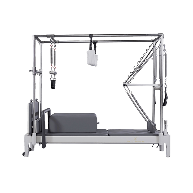 Reformer Pilates en aluminium avec trapèze Pilates Cadillac Reformer à tour complète