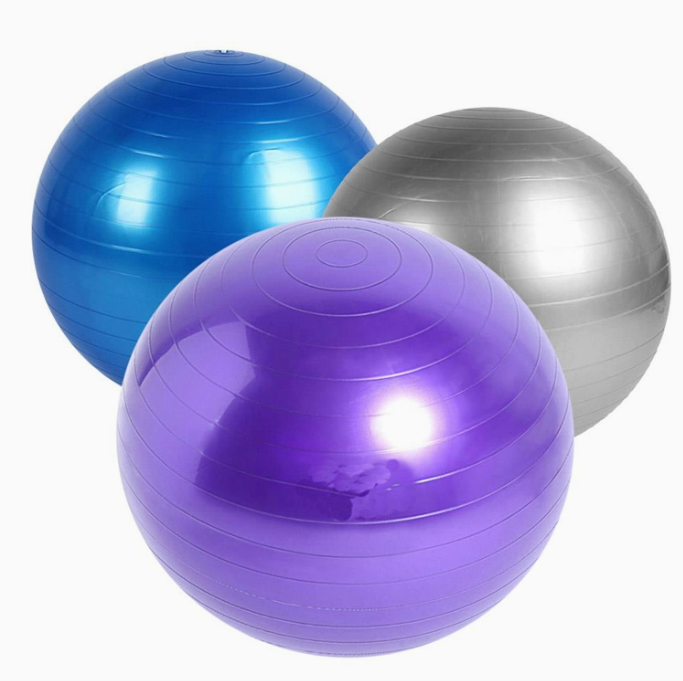 Équipement à vendre balle de Pilates de gymnastique avec Logo exercice balle de Yoga d'équilibre 25 cm 50 cm 65 cm balle de Pilates