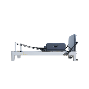 Équipement de réadaptation Yoga Reformer Pilates en bois blanc à vendre Gym Pilates Reformer