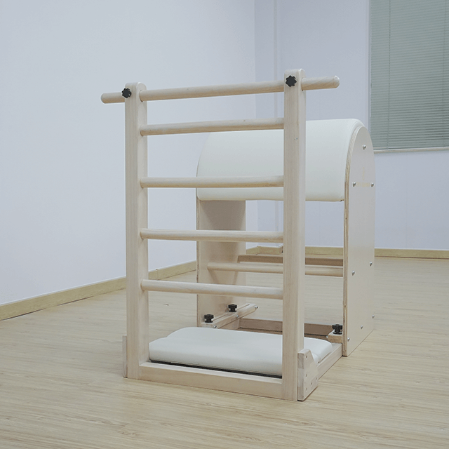 Baril d'échelle Pilates en bois d'érable et de hêtre, pour choisir OEM, Support ODM