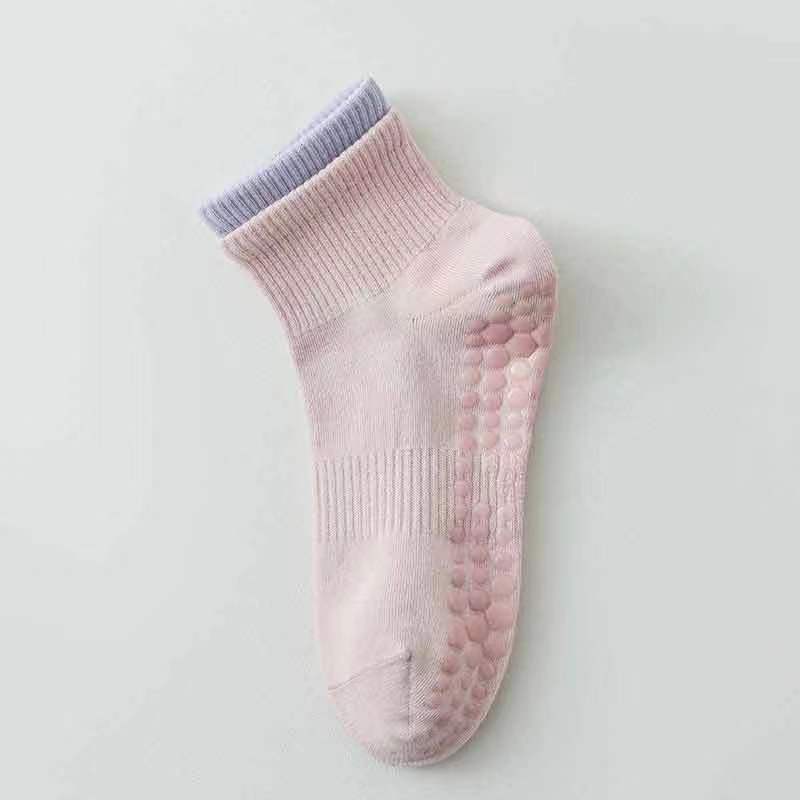 Chaussettes de Yoga de danse chaussettes antidérapantes à cinq orteils pour chaussettes de ballet de barre de Pilates