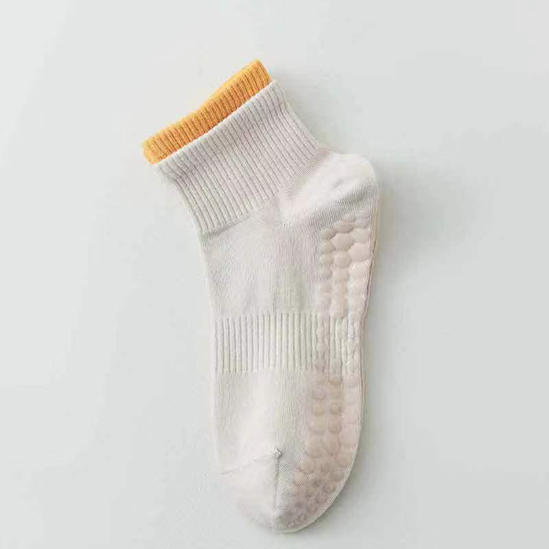 Chaussettes de Yoga de danse chaussettes antidérapantes à cinq orteils pour chaussettes de ballet de barre de Pilates